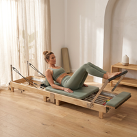 Foldable Pilates Reformer Pilates Machine Reformer Folding Pilates Reformer — Lifestyle