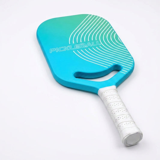 Pickleball Paddle with Aero Throat, T700 Carbon Fiber Surface and Honeycomb Core, Professional Pickleball Paddle — Studio Shot