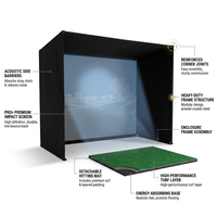 Simbox Golf Simulator Enclosure - 7 Sizes Available — How It Works