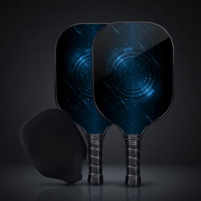 Pickleball Factory PB00049-5-C Pickleball Starter Set - Technology Custom Pickleball Paddle, Home Pickleball Set, Carbonfiber Graphite